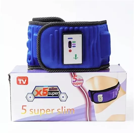 Hot Shapers Ζώνη Μασάζ για το Σώμα κατά της Κυτταρίτιδας με Δόνηση Μπλε 873-0002-0123-00