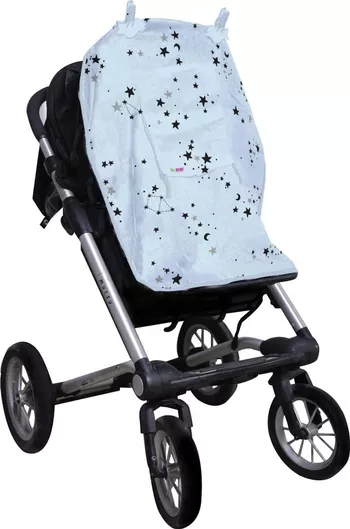 Σκίαστρο Καροτσιού Minene Γαλάζιο Bamboo