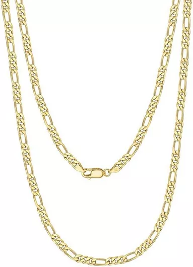 Αλυσίδα Λαιμού Jooliete Ασημί Λεπτή Πάχους 3.3mm