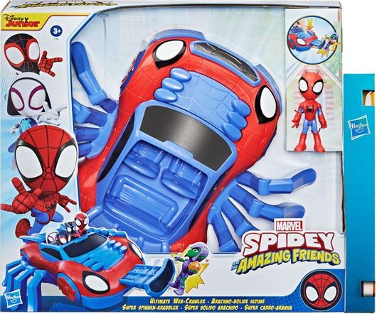 Παιχνιδολαμπάδα Hasbro Spiderman Amazing Friends - Ulitimate Web Cralwer για 3+ Ετών
