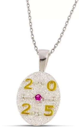 Κολιέ Themelidis Jewels ΓούριΕπιχρυσωμένο Ασήμι με Ζιργκόν