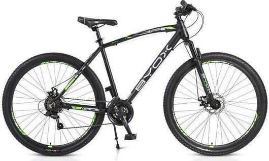 Ποδήλατο Byox 29" 2020 Mountain Bike με 21 Ταχύτητες & Μηχανικά Δισκόφρενα Μαύρο