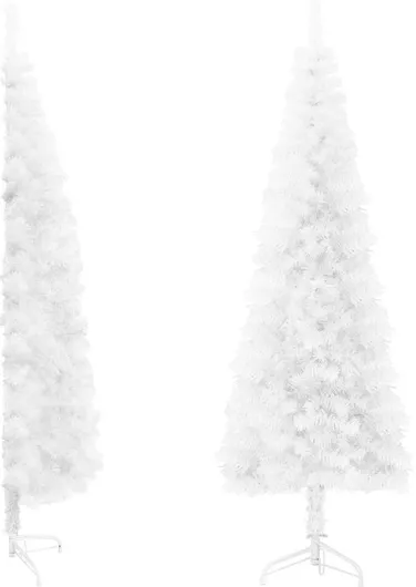 Χριστουγεννιάτικο Δέντρο Slim 150cm με 176 Κλαδιά Λευκό