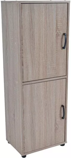 Μπουφές Ξύλινος 40x30x112cm Φυσικό Χρώμα