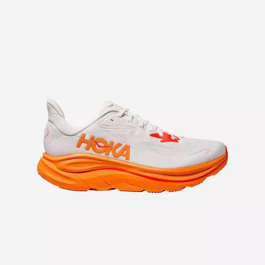 Hoka Clifton 10 Ανδρικά Αθλητικά Παπούτσια Running Frost / Orange Zest