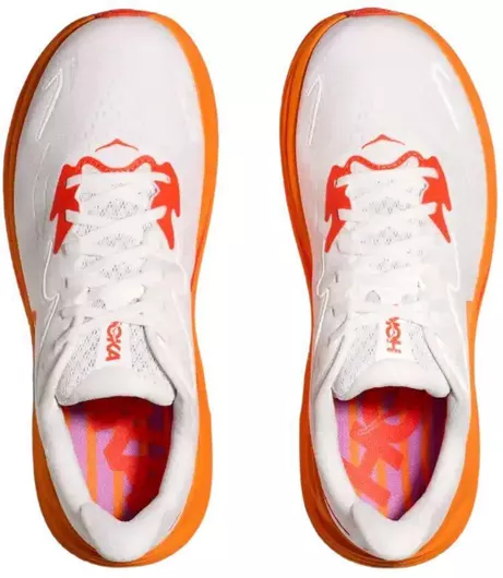 Hoka Clifton 10 Ανδρικά Αθλητικά Παπούτσια Running Frost / Orange Zest