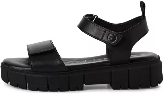 Tamaris Γυναικεία Σανδάλια Μαύρο