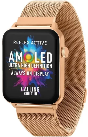 Reflex Active Series 30 36mm Smartwatch με Παλμογράφο Rose Gold Mesh