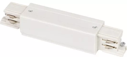 Eurolamp Σύνδεσμος Ράγας για Φωτιστικά 145-59106 Λευκός
