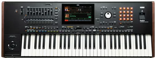 Korg Arranger PA5X-61 with 61 Semi-Weighted Keys Black