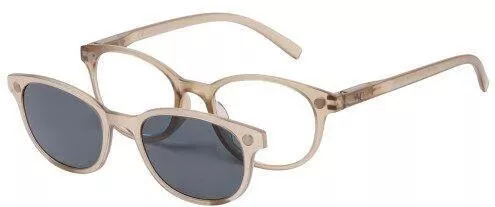Apel Visual Care 3014 Brown Γυαλιά Πρεσβυωπίας Καφέ Μαγνητικό Clip On Ηλίου & Θήκη +3.50 1 Τεμάχιο