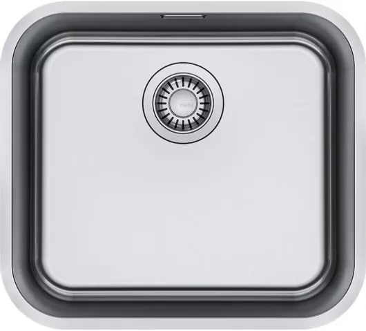 Νεροχύτης Franke Υποκαθήμενος Inox Brushed Μ48.2xΠ43.2cm 7612979124736 Ασημί