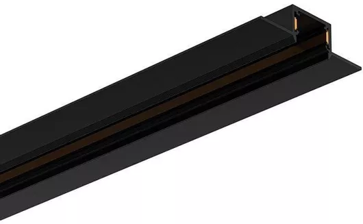 Viokef Ράγα Στερέωσης για Φωτιστικά Μαύρο 02/0502-2