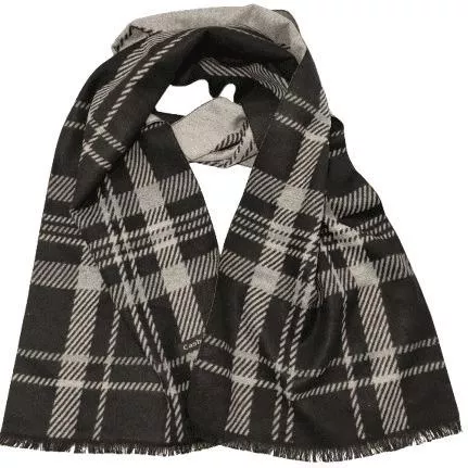 Ανδρικό Κασκόλ Linda από Κασμίρ Μαύρο