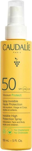 Αντηλιακό Προσώπου & Σώματος Caudalie Vinosun Κρέμα SPF50 σε Spray 150ml
