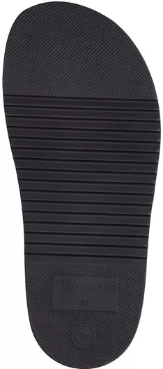 Tamaris Δερμάτινα Γυναικεία Σανδάλια Flatforms Leopard