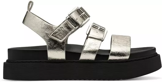 Tamaris Γυναικεία Σανδάλια Ασημί