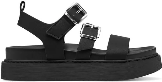 Tamaris Γυναικεία Σανδάλια Μαύρο