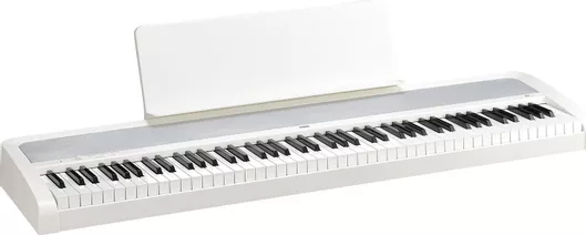 Πιάνο Korg Ηλεκτρικό Stage B2 με 88 Βαρυκεντρισμένα Πλήκτρα Ενσωματωμένα Ηχεία & Σύνδεση με Ακουστικά White