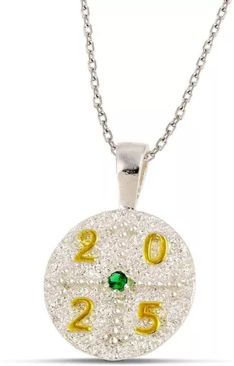 Κολιέ Themelidis Jewels ΓούριΕπιχρυσωμένο Ασήμι με Ζιργκόν