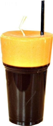 Πασχαλινή Λαμπάδα Φραπές 3.5x15cm Μαύρο