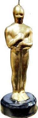 Πασχαλινή Λαμπάδα Αγαλματάκι Oscar 6x18cm Χρυσό