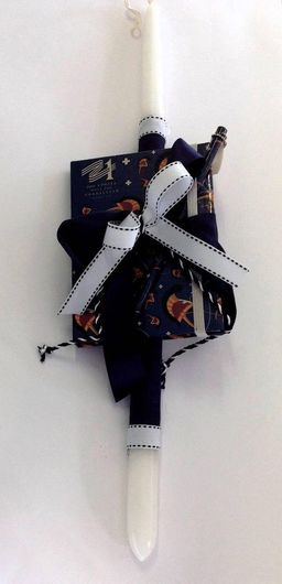 Πασχαλινή Λαμπάδα Λαμπάδες Ελληνική Επανάσταση 1821 Μπλε