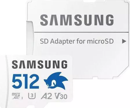 Samsung Pro Plus microSDXC 512GB Class 10 U3 V30 A2 UHS-I με αντάπτορα