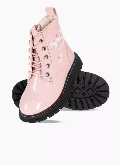 The Shoemart Παιδικά Αρβυλάκια από Λουστρίνι Ροζ