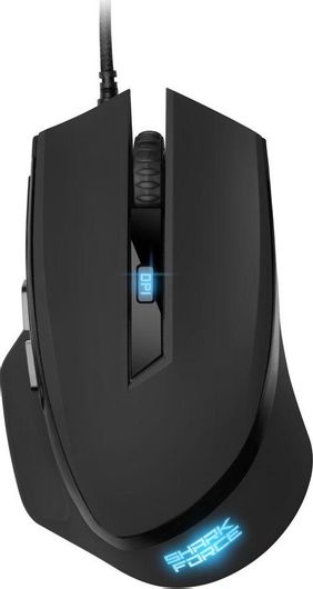 Gaming Ποντίκι Sharkoon Shark Force II RGB 4200 DPI Μαύρο
