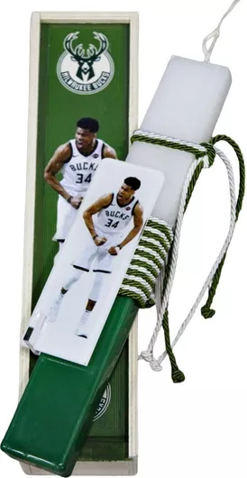 Λαμπάδα Πασχαλινή Σετ Μπάσκετ Plexiglass gerakis 003366 28x7x5cm 24δ019 1 Τεμάχιο