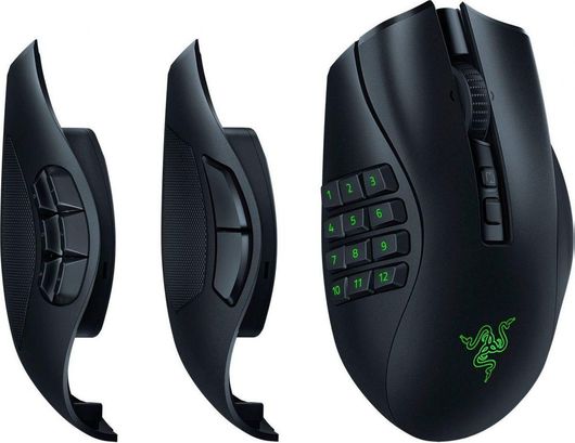 Gaming Ποντίκι Razer Naga V2 Pro Ασύρματο RGB 30000 DPI Μαύρο