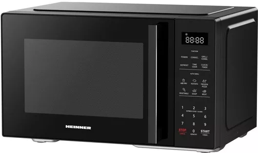 Heinner Φούρνος Μικροκυμάτων με Grill 23lt Μαύρος