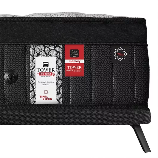 Στρώμα Linea Strom Tower Max Υπέρδιπλο Ανατομικό Memory Foam με Ανεξάρτητα Ελατήρια 160x200x28cm