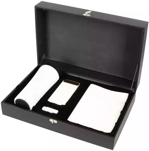 Premium Gift Set Thermo Notebook Powerbank & Usb Code Beya
