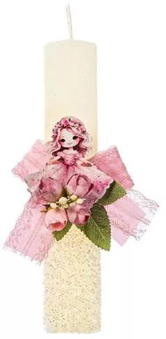 Χειροποίητη Αρωματική Λαμπάδα Feeling Wood Flower Princess Palk2025013 Διαστάσεις: Χρώμα: Ποσότητα: