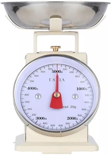 Ζυγαριά Κουζίνας Estia Αναλογική με Κάδο 1gr/5kg
