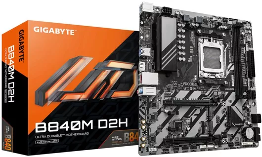 Motherboard Gigabyte B840M D2H Micro ATX με AMD AM5 Socket