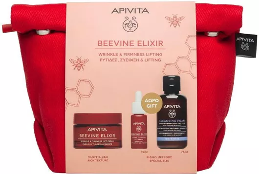 Apivita Beevine Elixir Σετ Περιποίησης για Αντιγήρανση & Σύσφιξη 4τμχ