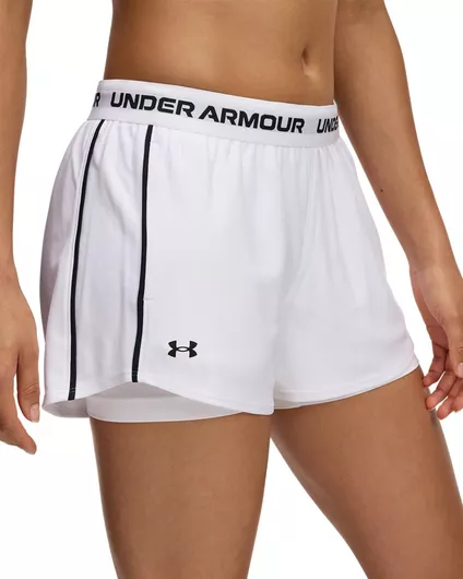 Under Armour Γυναικείο Αθλητικό Σορτς Λευκό