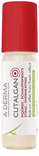 Κρέμα Προσώπου A-Derma Cutalgan Roll-on Ultra-soothing Refreshing Effect Ενυδατική 10ml