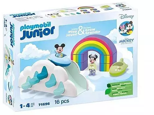 Playmobil Junior Διασκέδαση Στα Σύννεφα Με Τον Μίκυ Και Τη Μίνι Μάους για 1-4 ετών