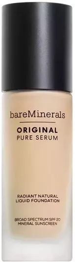 bareMinerals Original Pure Serum Liquid Make Up Fair Warm 1 30ml
