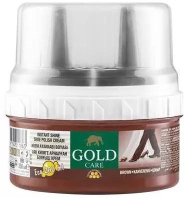 Gold Care Shoe Care Paste Black-Brown Coffee