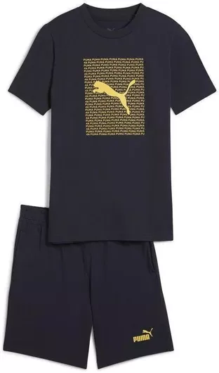 Παιδικό Σετ με Σορτς Puma Καλοκαιρινό 2τμχ Μπλε