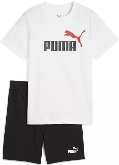 Παιδικό Σετ με Σορτς Puma Καλοκαιρινό 2τμχ Μαύρο