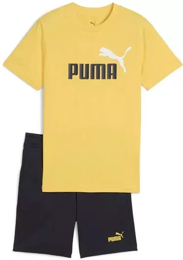 Παιδικό Σετ με Σορτς Puma Καλοκαιρινό 2τμχ κίτρινο