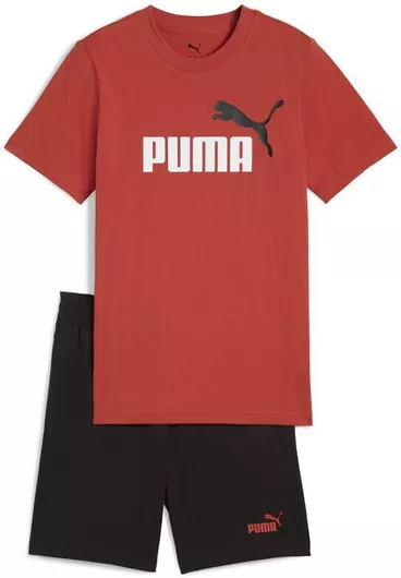 Παιδικό Σετ με Σορτς Puma Καλοκαιρινό 2τμχ Κόκκινο