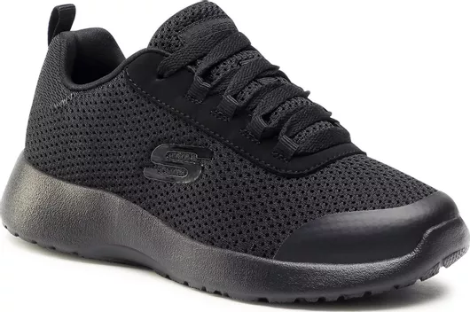 Skechers Dynamight Turbo Dash Αθλητικά Παιδικά Παπούτσια Running με Κορδόνια Μαύρο
