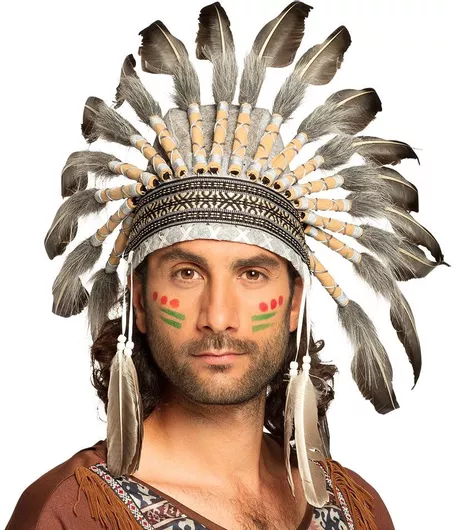 Αποκριάτικα Φτερά Ινδιάνου 1τμχ